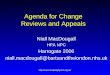 Agenda for Change  Reviews and Appeals