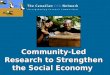 Community-Led Research to Strengthen the Social Economy