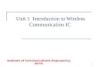 Unit 1  Introduction to Wireless Communication IC