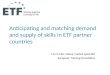 Anticipating and matching demand and supply of skills in ETF partner countries