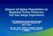 Impact of Aging Population on Regional Travel Patterns : The  San Diego Experience