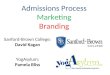 Admissions Process Marketing Branding