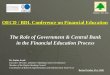OECD / BDL Conference on Financial Education