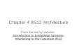Chapter 4 9S12 Architecture