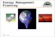 Energy Management Planning