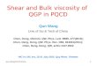 Shear and Bulk  viscosity of  QGP  in PQCD