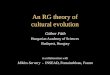 An  RG  theory of cultural evolution