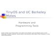 TinyOS and UC Berkeley Motes