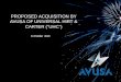 PROPOSED ACQUISITION BY AVUSA OF UNIVERSAL HIRT & CARTER (“UHC”)