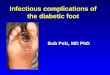 Infectious complications of the diabetic foot