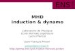 MHD induction & dynamo