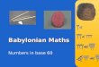 Babylonian  Maths