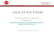 Issue 53 and friends