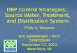 DBP Control Strategies:  Source Water, Treatment, and Distribution System