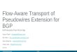Flow-Aware Transport of  Pseudowires  Extension for  BGP draft-keyupate-l2vpn-fat-pw-bgp