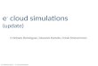 e -  cloud simulations (update)