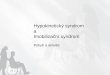 Hypokinetický syndrom a I mobilizační syndrom