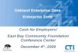 Oakland Enterprise Zone Enterprise Zone