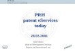 PRH  patent eServices  today 28.03.2001