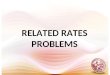 RELATED RATES PROBLEMS