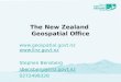 The New Zealand  Geospatial Office