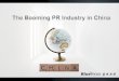 The Booming PR Industry in China