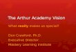 The Arthur Academy Vision