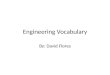 Engineering Vocabulary
