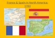 France & Spain in North  America: 1763