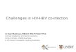 Challenges  in HIV-HBV co-infection