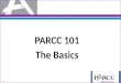 PARCC 101 The Basics