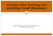 Section 504 Training for Certified Staff Members