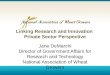 Linking Research and Innovation  Private Sector Perspective