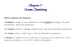 Chapter 7  Ocean Chemistry