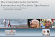 The Comprehensive Geriatric Assessment and Geriatric Syndromes