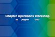 Chapter Operations Workshop