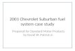 2001 Chevrolet Suburban fuel system case study