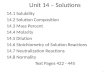 Unit  14  –  Solutions