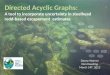 Directed Acyclic Graphs:  A tool to incorporate uncertainty in steelhead