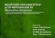 BRANCHED TRICARBOXYLIC ACID METABOLISM IN  Plasmodium  falciparum