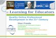 e - Learning for Educators