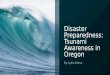Disaster Preparedness: Tsunami Awareness in Oregon