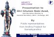 Presentation to Shri Ghulam Nabi Azad, Hon’ble Union Minister &
