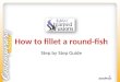 How to fillet a round-fish
