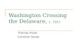 Washington Crossing the Delaware,  c. 1851