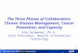 The Three Phases of Collaboration: Chronic Disease Management, Cancer Prevention, and Capacity