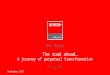 The road ahead… A journey of perpetual transformation Eric Van Zele CEO