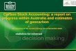 Carbon Stock Accounting: a report on progress within Australia and estimates of  geocarbon