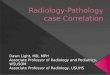 Radiology-Pathology case Correlation