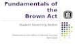 Fundamentals of the Brown Act